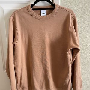 Tan Men’s Zara Crewneck